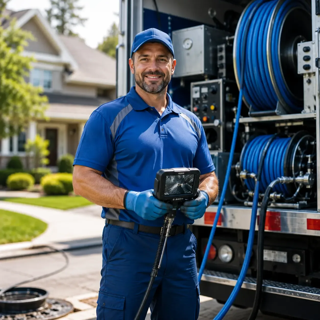 Local outdoor drain cleaning specialists in Dover, OH